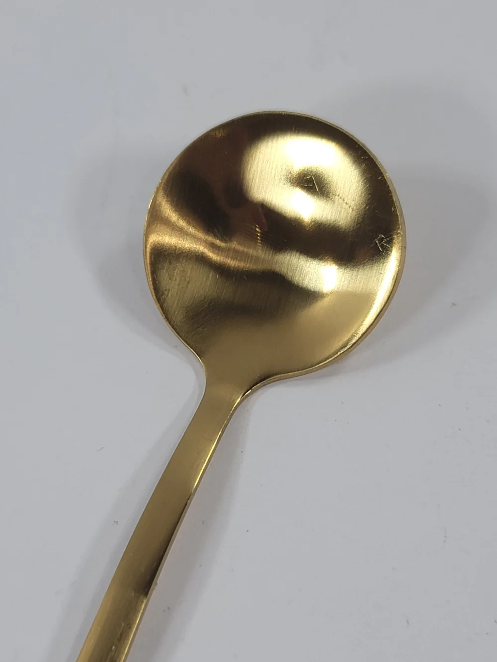 Gold Tone Coffee Spoons 5